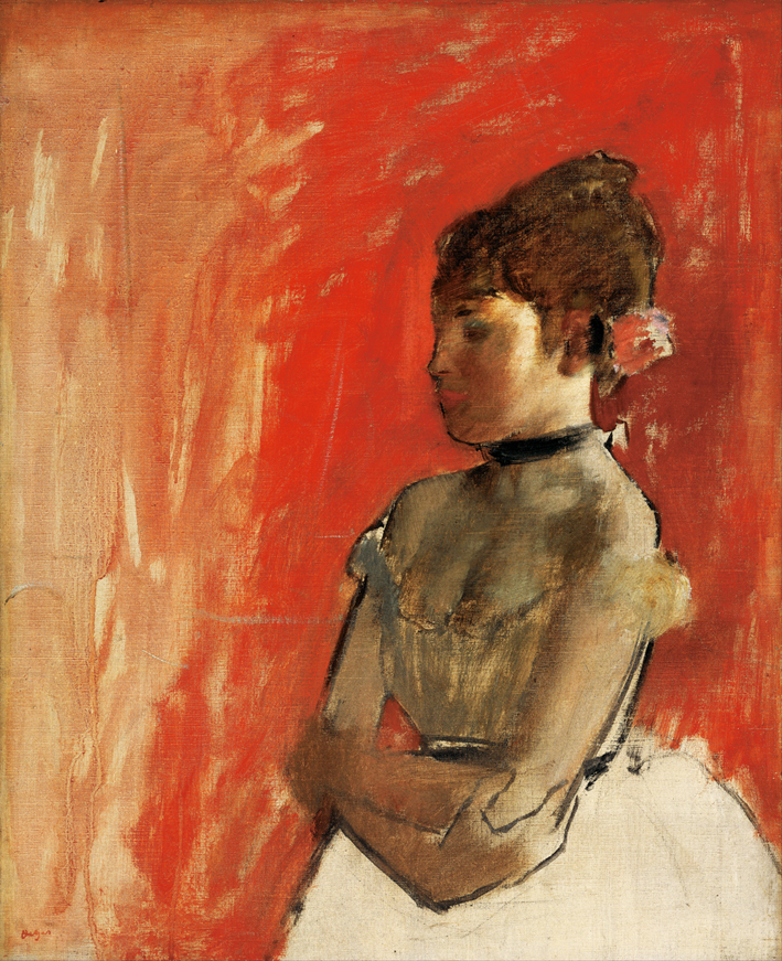  埃德加·德加 Edgar Degas—— 芭蕾舞演员昆布米洛托 1872